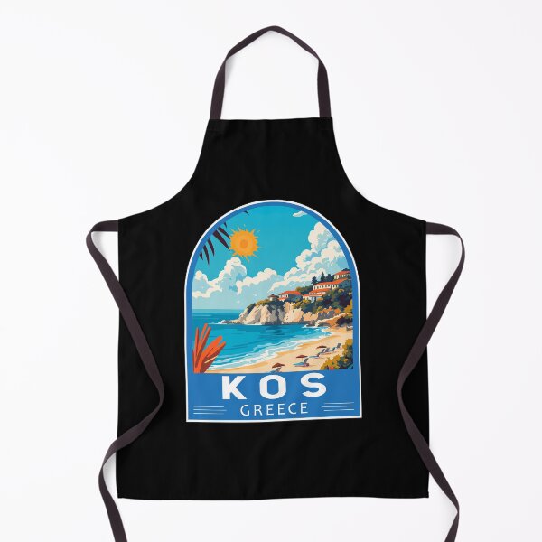 Item preview, Kos Greece Travel Art Emblem designed and sold by KrisSidDesigns.