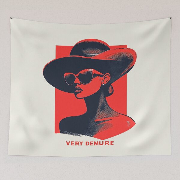 Item preview, Very Demure: Bold and Stylish Vintage Elegance designed and sold by Retro Travel Design.