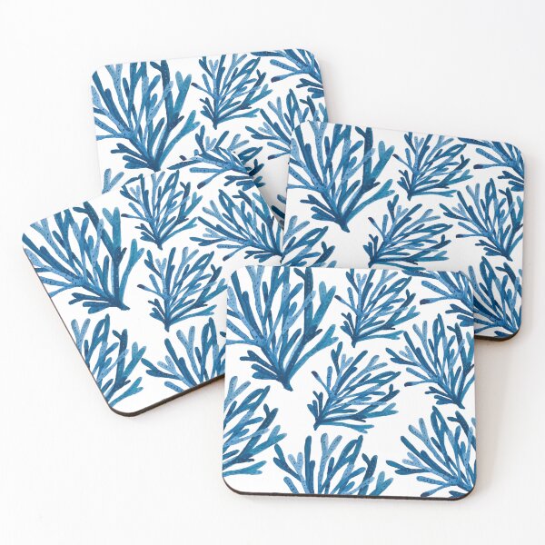 Item preview, Watercolor coral pattern designed and sold by ElizabethCoelho.