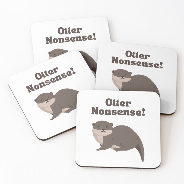 Item preview, Otter Nonsense! Smirking Critter designed and sold by GoblinBoutique.