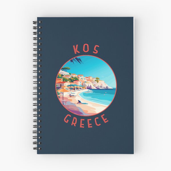 Item preview, Kos Greece Retro Distressed Circle designed and sold by KrisSidDesigns.