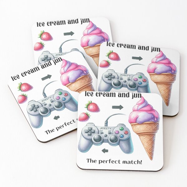 Item preview, Gamers ice cream  designed and sold by Anadica-ai.