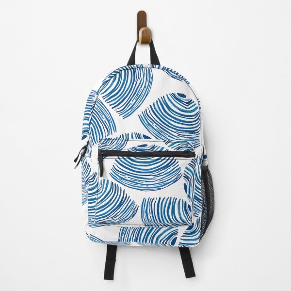 Item preview, Blue watercolor clams pattern designed and sold by ElizabethCoelho.