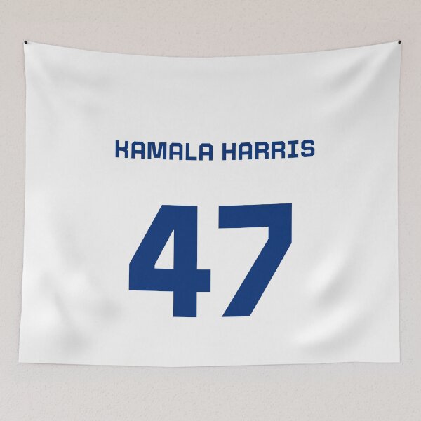 Item preview, Kamala Harris 47 dark blue designed and sold by KATKattalestv.