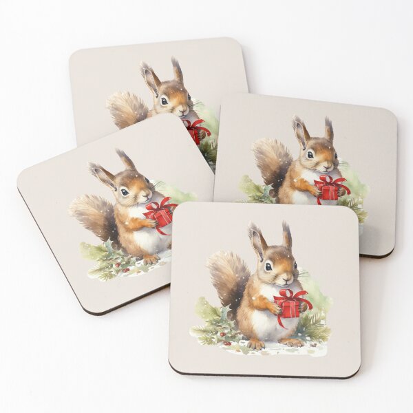 Item preview, Christmas Squirrel designed and sold by Myra365Art.