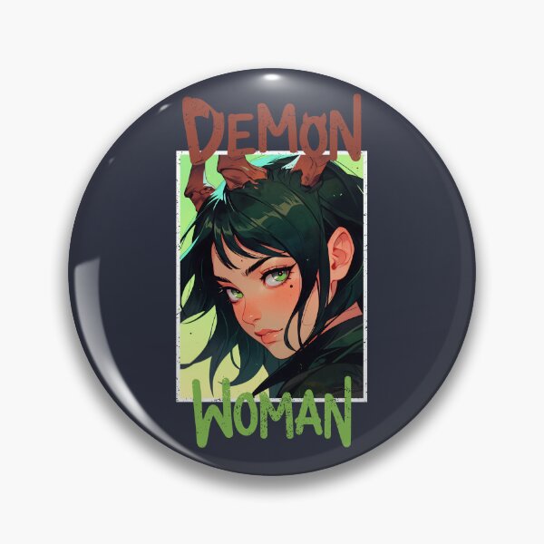 Item preview,  Demon woman x demon woman designed and sold by The  Knick Knack Nook.