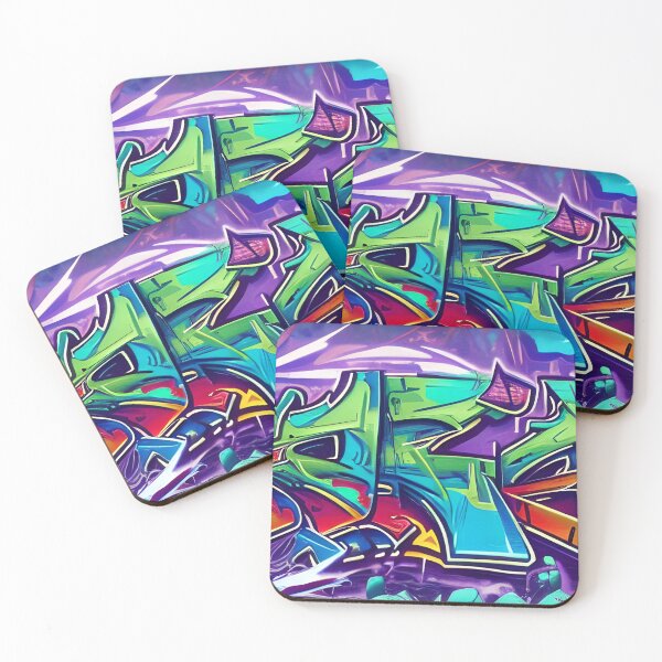 Item preview, Urban Street Art – Bold Abstract Modern Graffiti Design | 253 designed and sold by City Graffix Design Co..