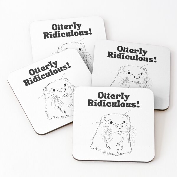 Item preview, Otterly Ridiculous! Cute & Silly Critter designed and sold by GoblinBoutique.