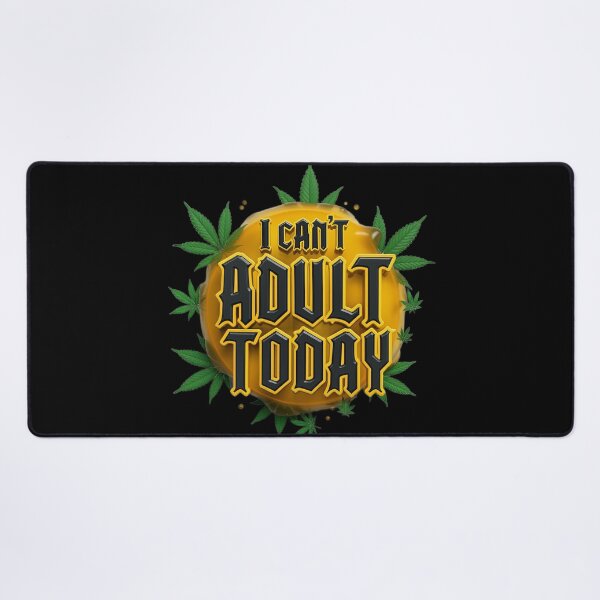 Item preview, Funny Pot "I Can't Adult Today" - Black designed and sold by JLEmporium.
