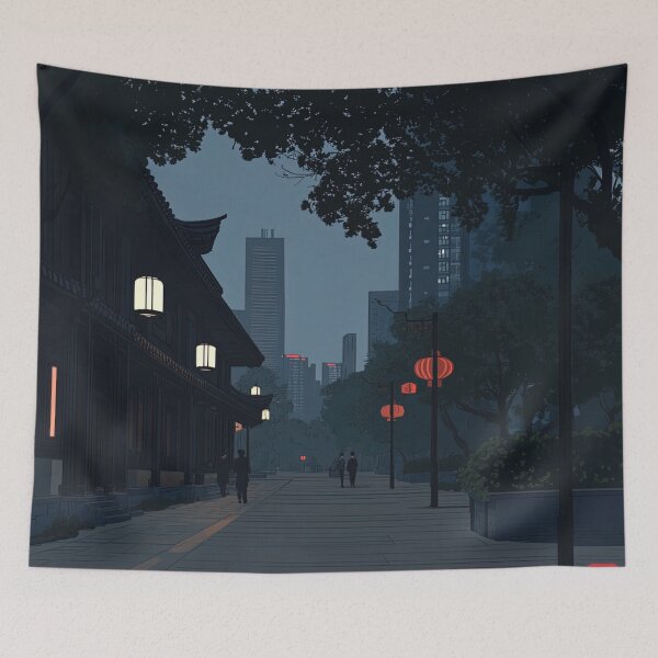 Item preview, Chengdu, city | Anime style designed and sold by ComicsFactory.