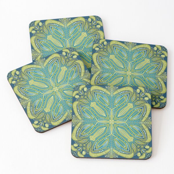 Item preview, Looking Up in Blue and Green designed and sold by AnOffbeatArtist.
