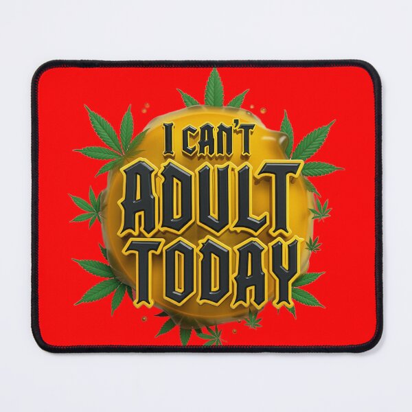 Item preview, Funny Pot "I Can't Adult Today" - Red designed and sold by JLEmporium.