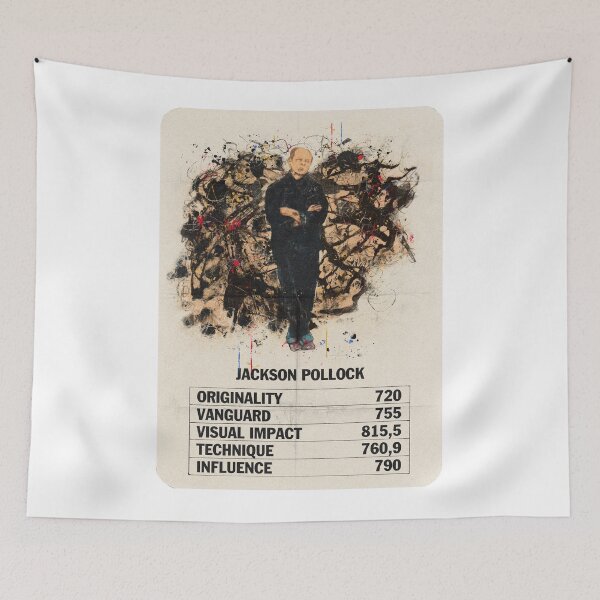 Item preview, Jackson Pollock playing card designed and sold by Frickit.