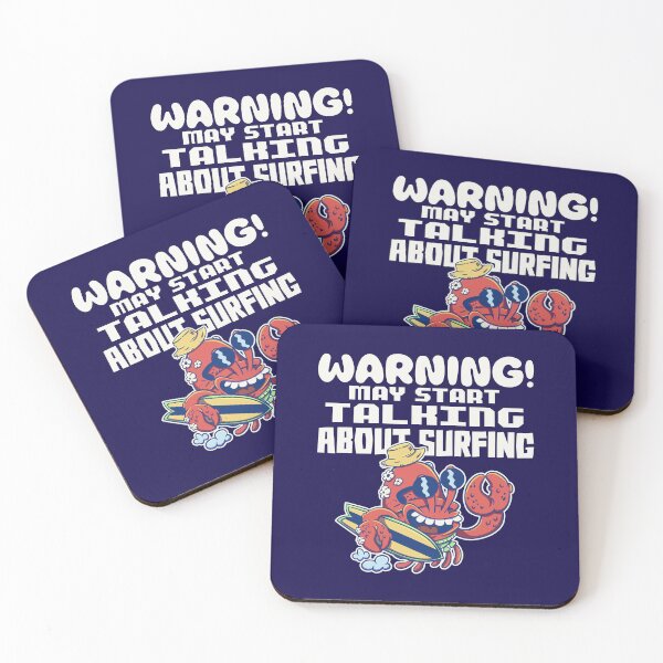 Item preview, Coastal Cool: Hermit Crab Surfing with Style and Attitude designed and sold by ImaginarStore.
