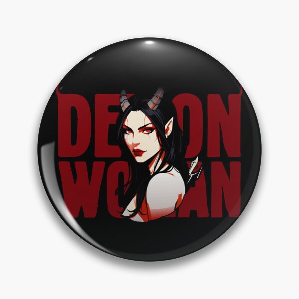 Item preview, Demon woman x demon woman designed and sold by The  Knick Knack Nook.