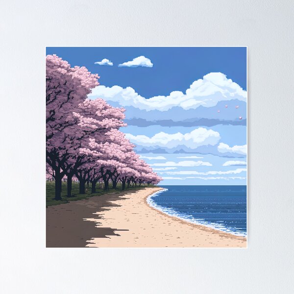 Item preview, Cherry beach | Anime style designed and sold by ComicsFactory.
