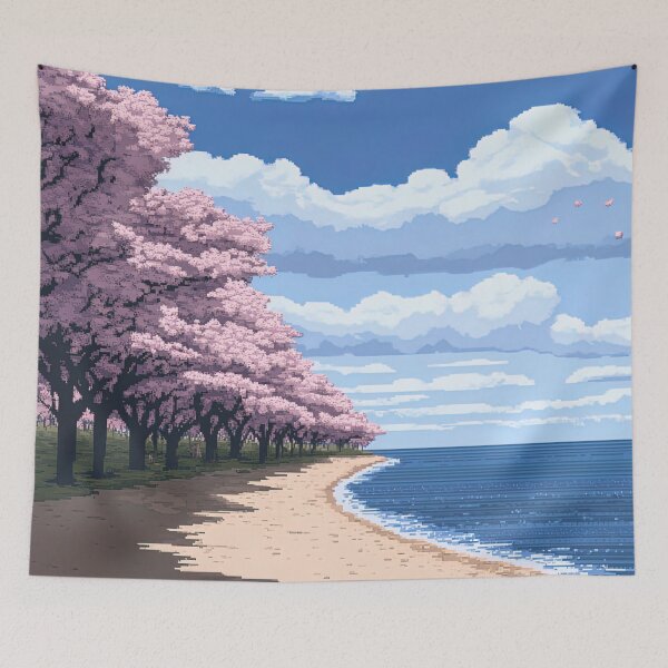 Item preview, Cherry beach | Anime style designed and sold by ComicsFactory.