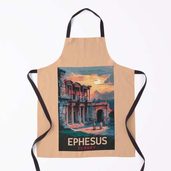 Item preview, Ephesus Library of Celsus Travel Art Vintage designed and sold by KrisSidDesigns.