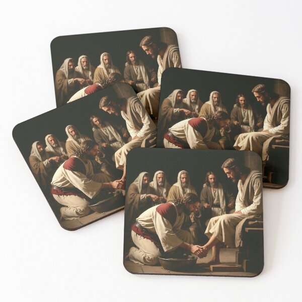 Item preview, Jesus Washes Peter's Feet designed and sold by Leslie Pardew.