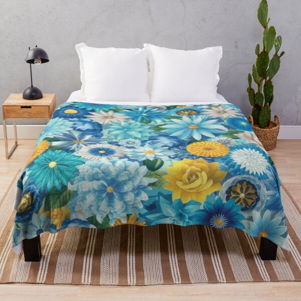 Item preview, Serene Blue Floral designed and sold by anahimar1418.