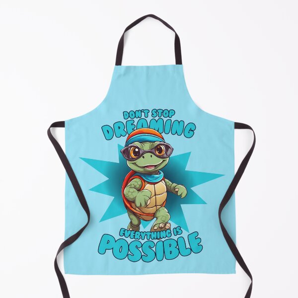 Item preview, Don't Stop Dreaming Running Turtle designed and sold by FotoBuda.