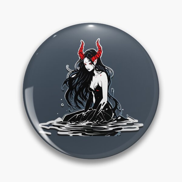 Item preview, Demon woman x demon woman designed and sold by The  Knick Knack Nook.