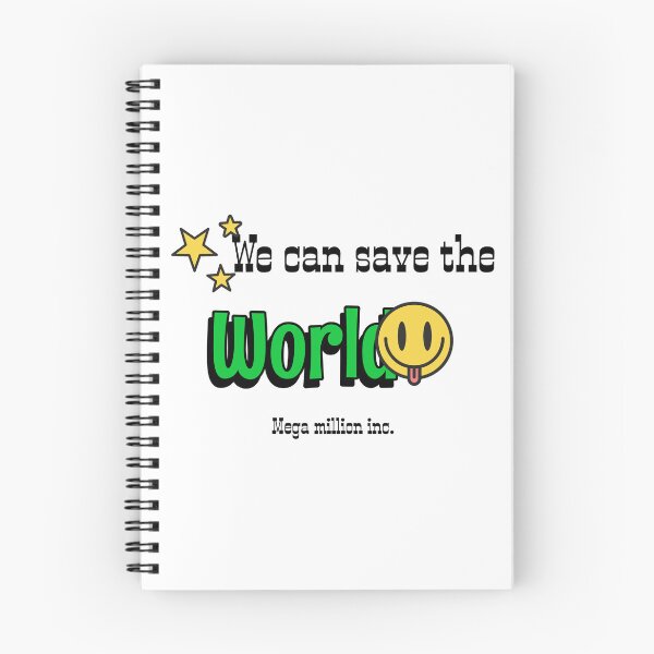 Item preview, We can save the world (smiley) T-shirt  designed and sold by Akira-closet.