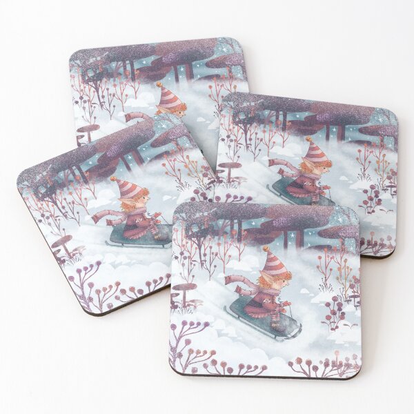 Item preview, Dashing Through the Snow designed and sold by @ south_beach_doodles.