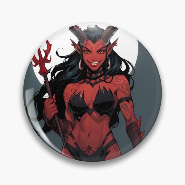 Item preview, Demon woman x demon woman designed and sold by The  Knick Knack Nook.