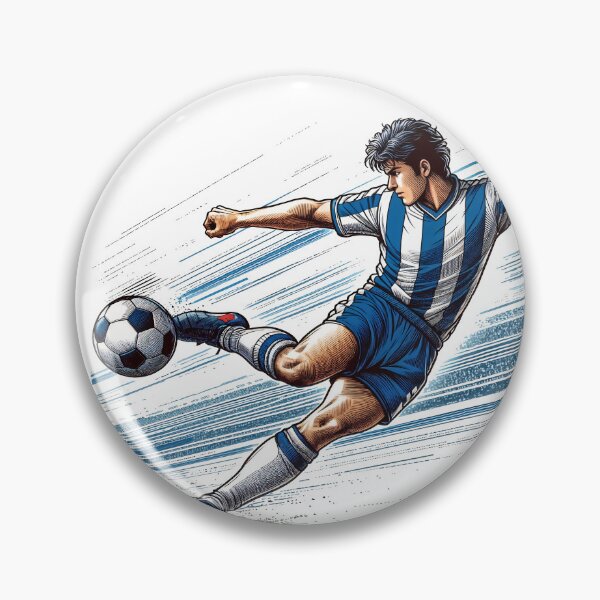 Item preview, Soccer player kicking a ball. designed and sold by JonelleTshirts.