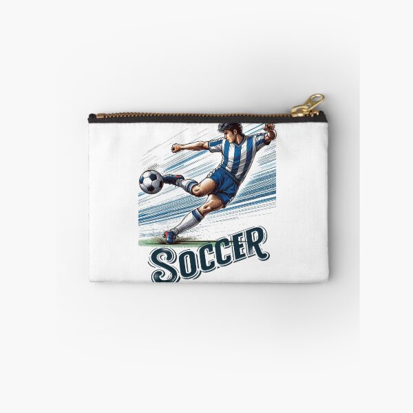 Item preview, Soccer player kicking a ball. designed and sold by JonelleTshirts.