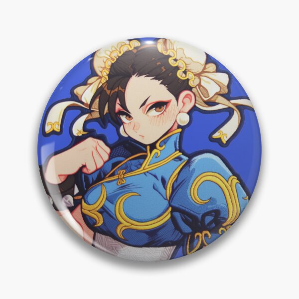 Item preview, Chun-Li Patch designed and sold by SchellStation.