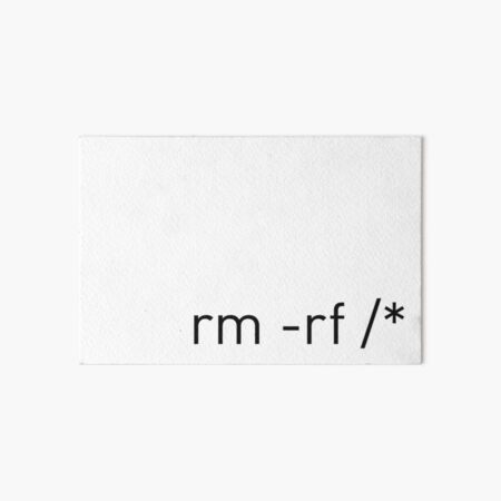 Artikel-Vorschau von rm -rf, designt und verkauft von 0bject.
