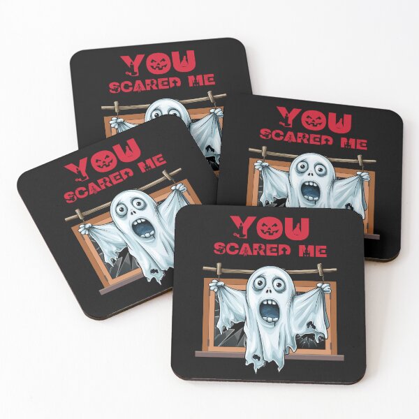 Item preview, You scared me! – funny and spooky Halloween design ver. 2 designed and sold by WorldByEsi.