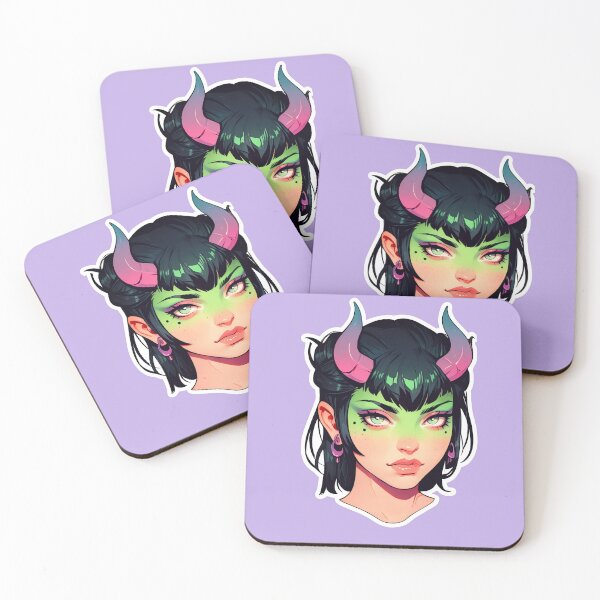 Item preview, Cute demon x cute demon designed and sold by The  Knick Knack Nook.