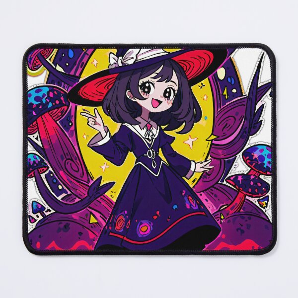Item preview, "Halloween trippy Witch psychedelic Priestess scholar adorable Art Spooky cute Fantasy Design on T-Shirts Hoodies Posters and More" designed and sold by Arcane Adorable.
