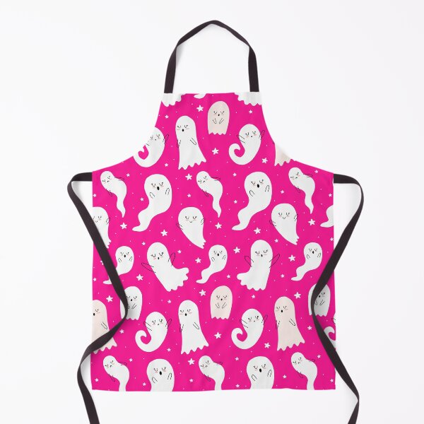 Item preview, Cute halloween ghosts in pink designed and sold by GreenDesireArt.