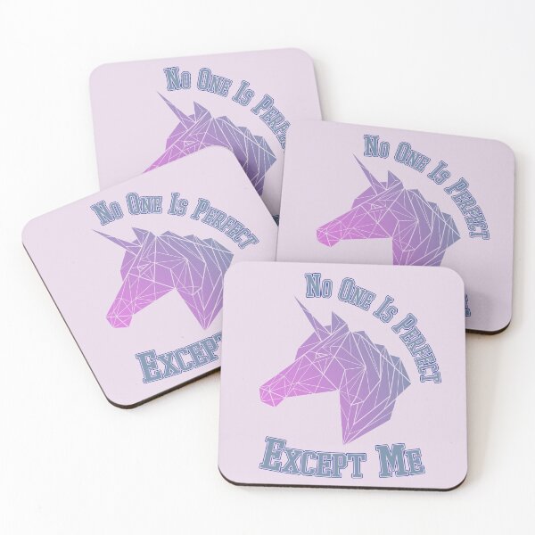 Item preview, No One Is Perfect Unicorn designed and sold by FotoBuda.