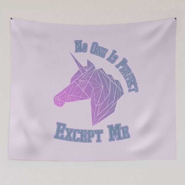 Item preview, No One Is Perfect Unicorn designed and sold by FotoBuda.