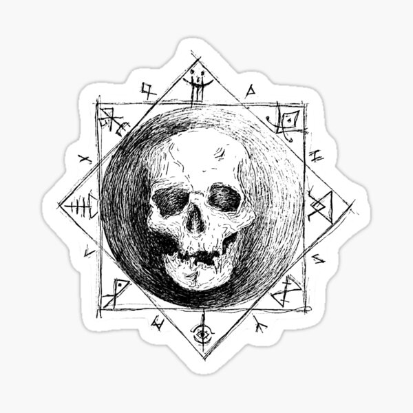 Item preview, Bloodborne Skull designed and sold by Swampyhole.