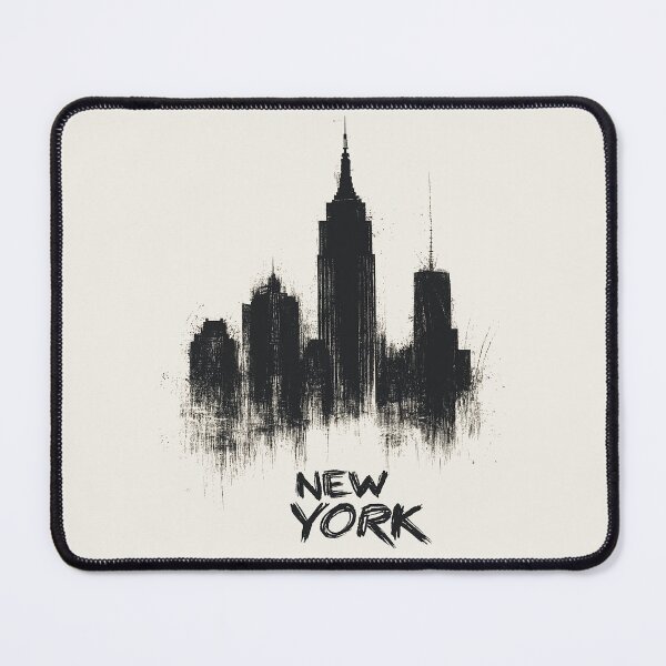 Item preview, New York City Skyline: Grunge Art Style designed and sold by Retro Travel Design.
