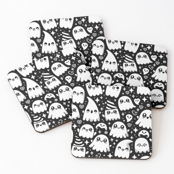 Item preview, Pattern of Flying Cute Ghost designed and sold by kimzie7124.