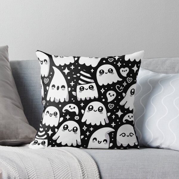 Item preview, Pattern of Flying Cute Ghost designed and sold by kimzie7124.