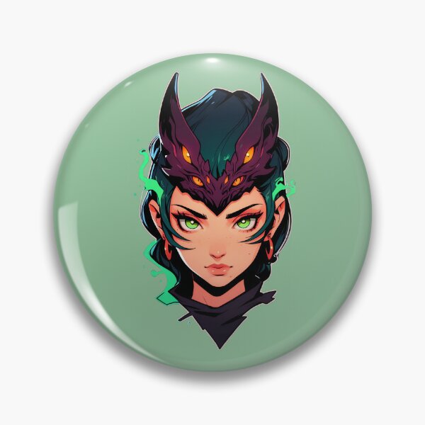 Item preview, Demon woman x demon woman designed and sold by The  Knick Knack Nook.