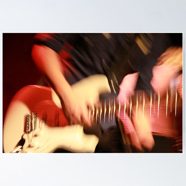 Floating Frets Poster