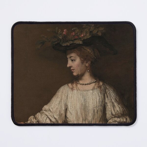 Item preview, Portrait of a woman by Rembrandt designed and sold by jamiestarr.