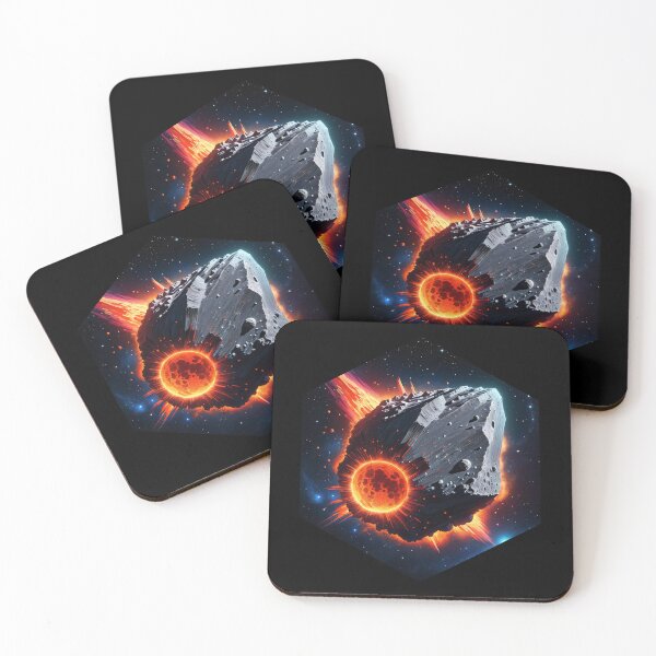 Item preview, Asteroid Crash designed and sold by AbsoluteA.