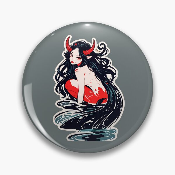 Item preview, Demon woman x demon woman designed and sold by The  Knick Knack Nook.
