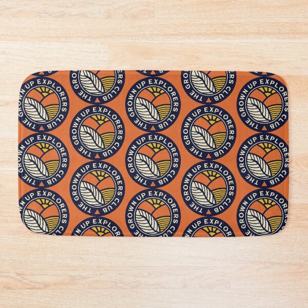 Item preview, The grown up explorers club - orange designed and sold by fieldtripsupply.