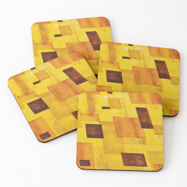 Item preview, Abstract Squares Coffee Shop designed and sold by Naylz.